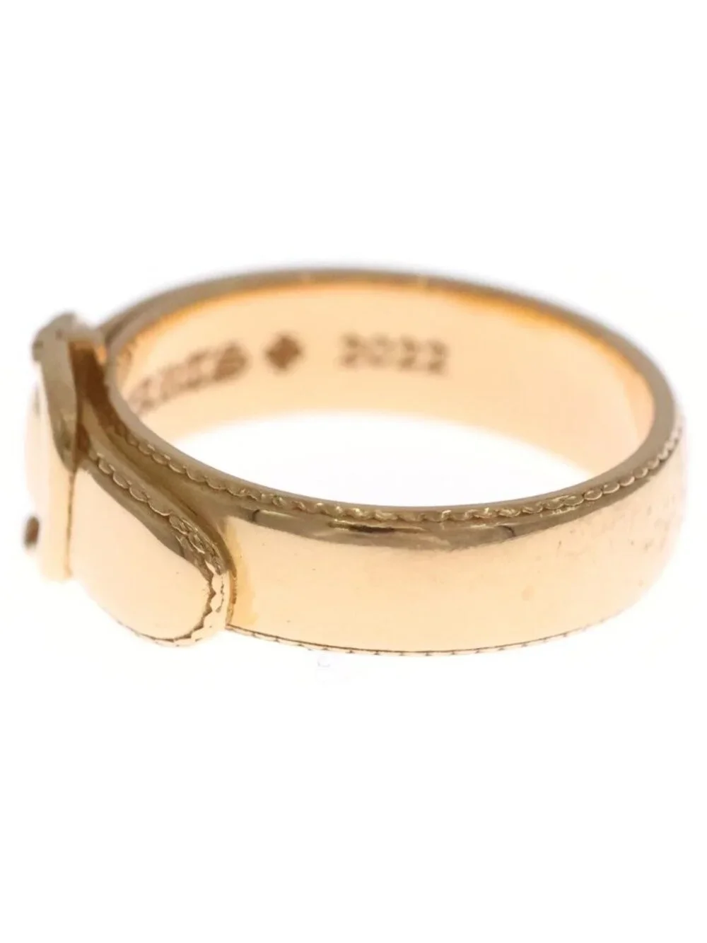 Chrome Hearts 22k Belted Gunslinger Sml Small Gold Ring